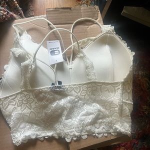 Daytrip XL white bralette NWT